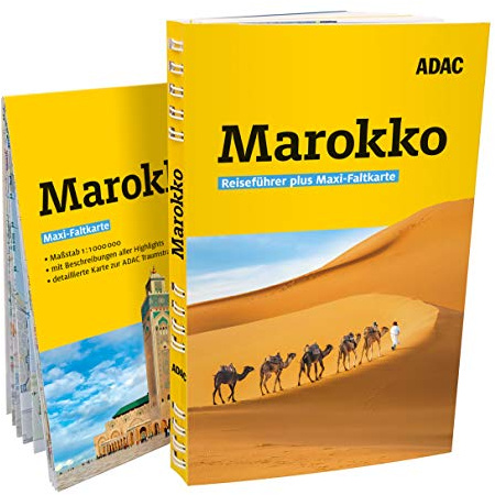 ADAC Reiseführer plus Marokko: Mit Maxi-Faltkarte und praktischer Spiralbindung