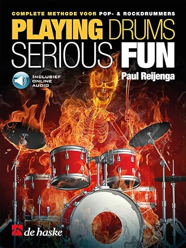 Paul Reijenga-Playing Drums Serious Fun (NL)-Schlagzeug-BOOK+AUDIO-ONLINE