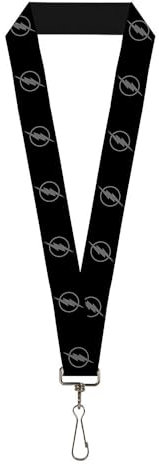 Buckle Down Unisex-Erwachsene Lanyard-1.0-Reverse Flash Logo Black/Gray Schlsselanhnger, Mehrfarbig, Einheitsgröße