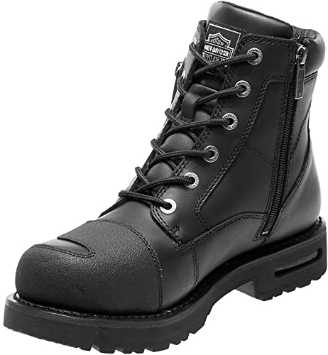 Harley-Davidson Renshaw Performance D96136 - Stivali da moto da uomo, colore: nero, nero, 41.5 EU