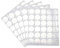 Lurrose Disposable Eyelash Glue Holder Palette Waterproof Sticker Paper Eyelash Extension Adhesive Pad Adhesive Sticker On Eyelashes Jade Stone 2.1 cm Pack of 300