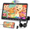 NAVISKAUTO DVD Player Auto HDMI In Halterung, 10,1 Zoll Tragbarer Auto TV Kinder Monitor Kopfstütze DVD-Player Slot In Disc Typ Last Memory USB AV In/Out 12V