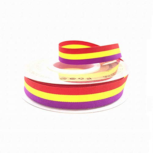 Cinta Bandera Republica Española 15m x15mm