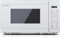 SHARP MG02EC Mikrowelle mit Grill (Mikrowelle: 800W, Grill: 1000W, 11 Leistungsstufen, Auftaufunktion, Abmessungen: 440x258x324cm), weiß