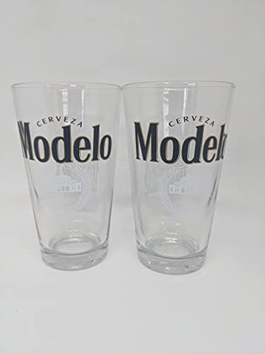 Inbev Modelo Signature House of Modelo Bierglas, Löwe, 2 Stück