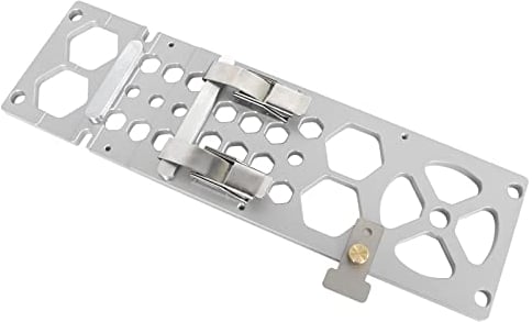 340 mm Track Saw, Right Angle Guide Rail Clamp, Electric Circular Saws, Angle Cutting Board, Compatible with F-e-s-o-l or M-a-k-i-t-a-s Rail Saws for Engraving Machines (Silver)
