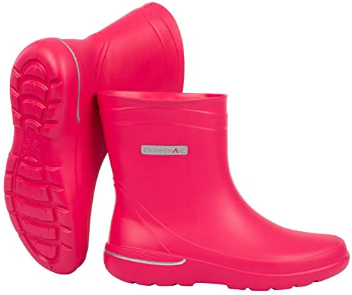 CAMMINARE walk a mile Donna Stivali Corti in EVA Leggeri Stivaletti alla Caviglia 36-41 EU (Fucsia, numeric_36)