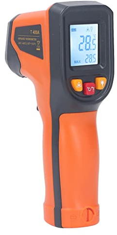 Infrarot-Thermometer, Handtemperaturmessgerät, Digitale Temperaturpistole, Berührungsloses Thermometer – 50–400 Grad