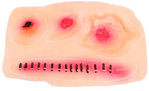 Beavorty Aufkleber Schreckliche Halloween Narben Abziehbilder Realistische Temporäre Haut Klebstoffe Für Kostüm Zufällige Stil