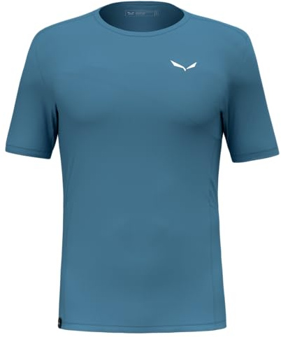 Salewa Puez Sporty Dry T-Shirt Men, Cendre Blue, S