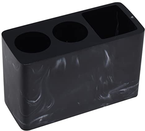 LIFKOME Soporte De Resina para Cepillo Portacepillos Eléctricos Organizador De Baño