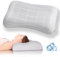 Elegear Memory Foam Kissen, Ultra-weiche Kühlendes Nackenkissen, Zero-Pressure Tech Schlafkissen, Ergonomisches Nackenhörnchen, Kopfkissen für Seitenschläfer