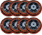 SDYAYFGE 84 Mm Inline -Skatesräder Mit Lagern (Packung Von 8) Rädern Für Räder Mit Rädern Für Innenräume/Freien 84A, Die Zum Austausch Der Räder Der Rollstühle Mit Rädern Vorgesehen Sind