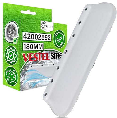 Ailette de Tambour de Machine à Laver 175 mm avec Code D'origine 42002592 760071092 pour Vestel pour Whirlpool pour Bauknecht - Garantie de 5 Ans - ONIX TECH