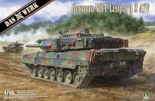 Das Werk 16024 German MBT Leopard 2 A7V 1:16 Model Kit