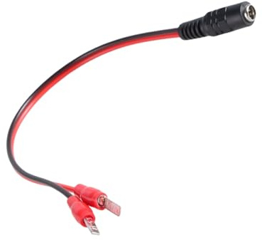 Mehrzweck-Ladeadapter mit 5,5 x 2,1 mm Kabel für Elektrowerkzeuge, Akkuschrauber, Netzteilkabel