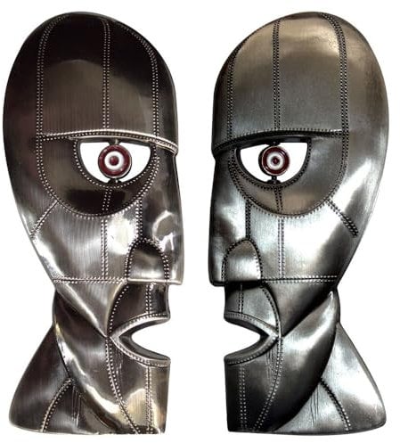 Pink Floyd Metal Heads Epoxy Magnet Set One Size