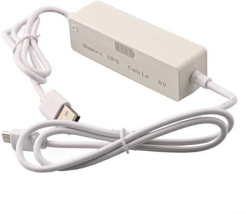 Fuente de alimentación ininterrumpida para seguridad para sistemas de cámara, solución eficiente de batería de respaldo de 5 V (800 mAh)