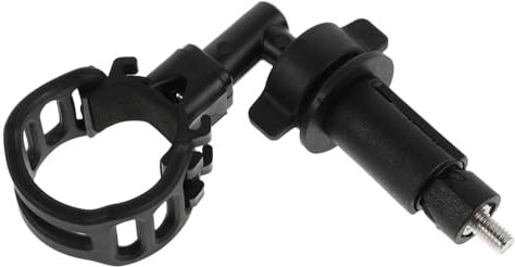 ibasenice Fahrrad Licht Halterung Taschenlampe Halterung Taschenlampenhalter Zum Radfahren Nylon Black