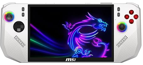 MSI Handheld Claw A8 Polar Tempest Edition, 8 FHD+ 120Hz, AMD Ryzen Z2 Extreme, 24GB LPDDR5x, 1TB NVMe SSD, WiFi7, Windows 11