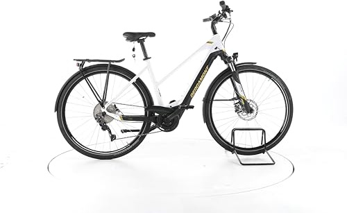 Bergamont E Bike E-Horizon Sport Trekking E-Bike Damen 28 Zoll Elektrofahrrad, Bosch 85 Nm 625 Wh, 10 Gänge, Hydraulische Scheibenbremse 169-177 cm weiß (Generalüberholt)