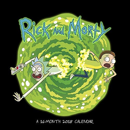 Rick and Morty 2018 Calendar