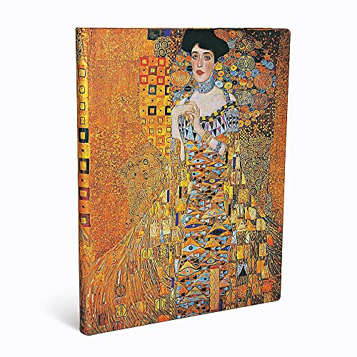 Paperblanks - Faszinierende Handschriften Gustav Klimts 100. Todestag Porträt von Adele, Notizbuch Ultra Liniert: Lined Ultra (Special Edition)