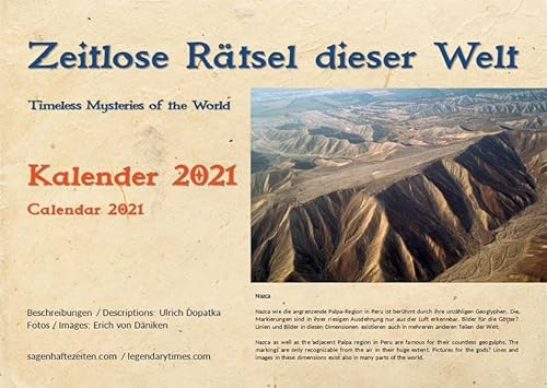 Zeitlose Rätsel dieser Welt: Kalender 2021