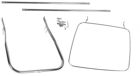 Cofan Pedal con aro sujeta Bolsa de Basura | para contenedor de 120 litros | Fabricado en Metal | Resistente y Duradero