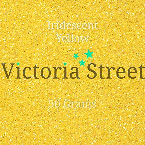 Victoria Street Glitter - Iridescent Mustard - Fine 0.008 / 0.2mm Yellow[25 Grams]