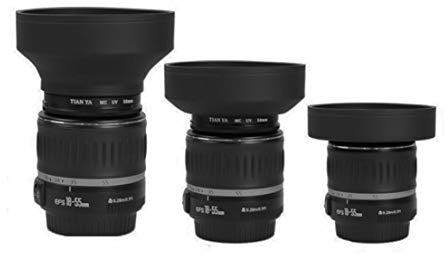 Gummi Sonnenblende 72mm Gegenlichtblende Spiegelreflexkamera DSLR Ø 72 mm