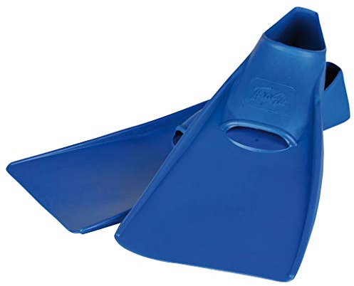 Wiemann Lehrmittel Schwimmflossen Gummi, Blau, Größe 38/39, Flossen zum Schnorcheln (Blau, 38/39)