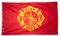 PringCor 7,6 x 12,7 cm Feuerwehr-Flagge, Feuerwehrmann, rotes Banner, Mannhöhle, Garage, Geschenk, Mutter, Vater