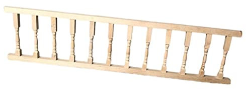 Colcolo Dollhouse Railing Furniture,Decoration Balusters Fence,Accessories /12 for Steps Stairs Balcony Kids Children