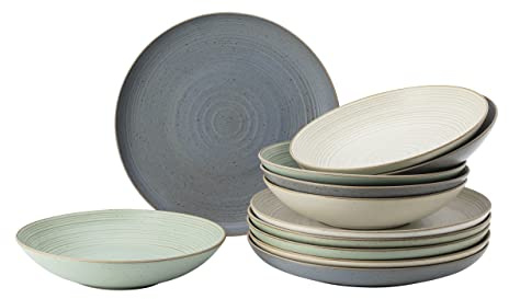 Thomas Nature Mixed Set 12-teilig – Teller Set für 6 Personen