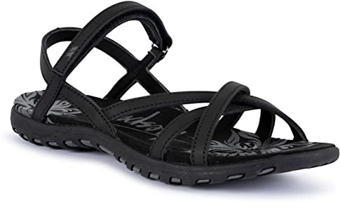 Trespass Kimbra Damen Wanderschuh, Schwarz , 37 EU