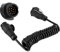 Anhängerkabel 13 Polig 1M, 13-Pin auf 13-Pin Adapterkabel, Anhängerstecker, Verlängerungsfederkabel für Auto, Wohnwagen, Wohnmobil