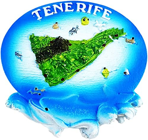 Tenerife Spain Tenerife Fridge Magnet Refrigerator Magnet Decoration Magnet Sticker Souvenir Resin Crafts