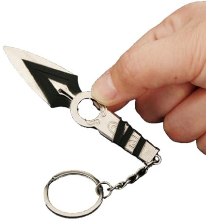 Valorant Schlüsselanhänger, hergestellt im Valorant-Waffenmodell, Schlüsselanhänger für Schlüssel, Handys, Rucksack-Dekoration, Kunai, 5-10cm