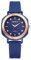 JewelryWe - Orologio da Polso Analogico da Donna, Cinturino in Silicone, Numero in Zircone, Idee Regalo per Ragazza