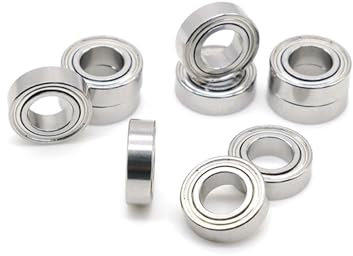 MSEURO SMR137ZZ Lager 7 * 13 * 4mm (10 PCS) ABEC-7 Edelstahl Kugellager Geschirmt SMR137Z SMR137 Z ZZ Lucky