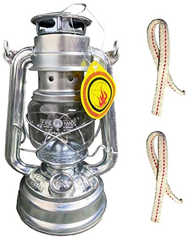 Petroleumlampe, Öllampe mit 2 Dochten 9,8 Retro Petroleumlampe Öllampen für Innen Große Vintage Hängelampen Brennende Laterne für Camping Citronella Haus Garten Terrasse Dekoration