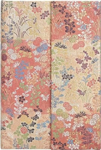 Paperblanks 12-Monatskalender 2024 Kara-ori | Verso | Mini (100 × 140 mm)
