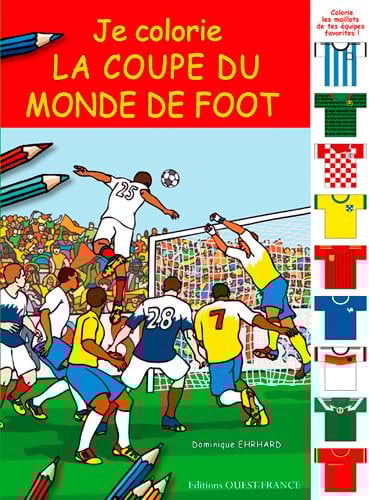 Je colorie la Coupe du Monde de foot