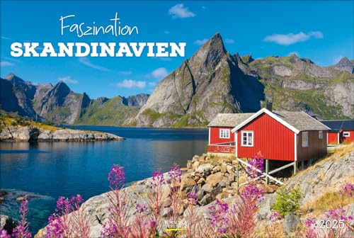 Faszination Skandinavien 2025: Großer Wandkalender. Natur und Landschaften. PhotoArt Panorama Querformat: 58x39 cm.