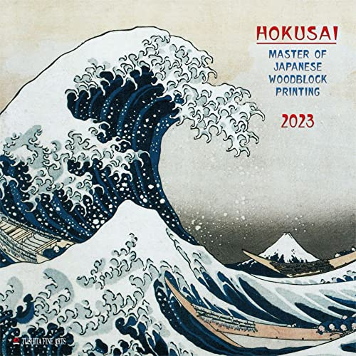 Hokusai - Japanese Woodblock Printing 2023: Kalender 2023 (Tushita Fine Arts)