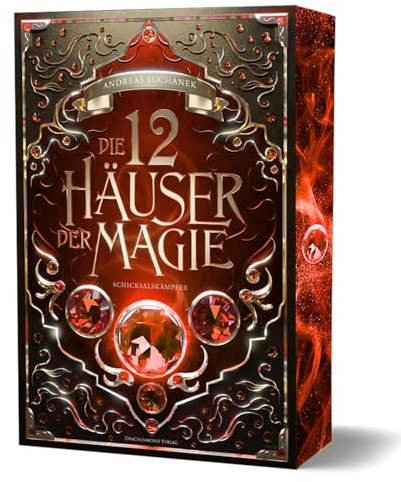Die 12 Häuser der Magie - Schicksalskämpfer: Urban Fantasy, mit magischen Häusern, großen Intrigen und überraschendem Twist | Softcover mit Farbschnitt-Garantie