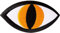Monster Eye bestickter Aufnäher zum Aufbügeln oder Aufnähen, für Jeans, Biker, Jacke, Tasche