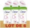 Dove Déodorant Femme Compressé Invisible Care, sans Alcool et Anti-Irritation, 48h de Fraîcheur (Lot de 6 x 100ml)