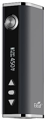 Eleaf Vape Istick TC 40W Box MOD 2600mAh 22mm 510 Gewinde Metall Tragbare energiesparende E-Zigarette ohne Nikotin (Schwarz)